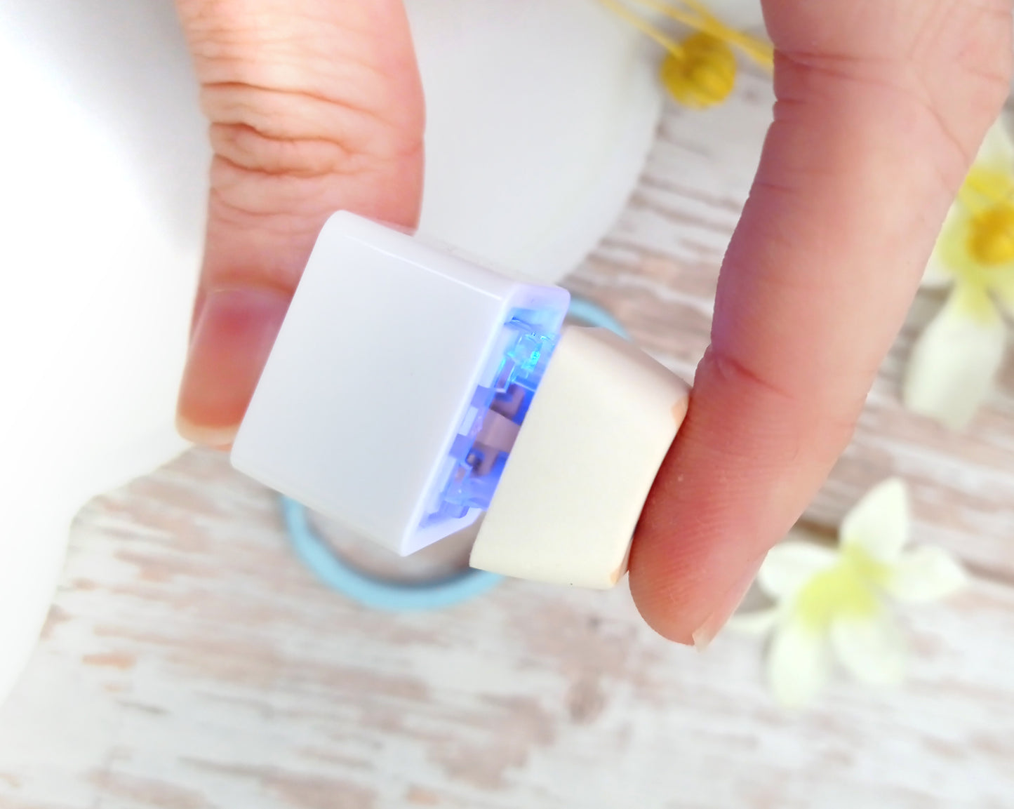 Pachirisu • keycap fidget keychain