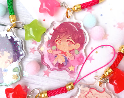 DanDaDan • acrylic charms
