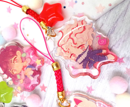 DanDaDan • acrylic charms