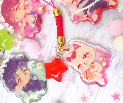 DanDaDan • acrylic charms