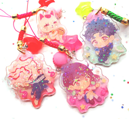 DanDaDan • acrylic charms