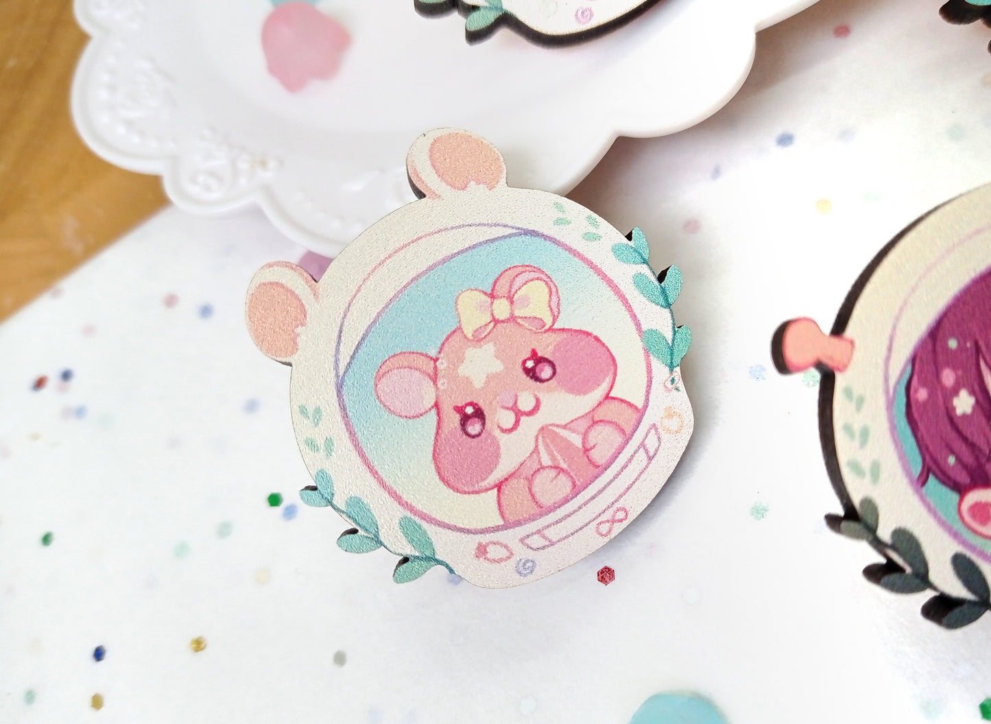 Cosmobuddies • wooden pins