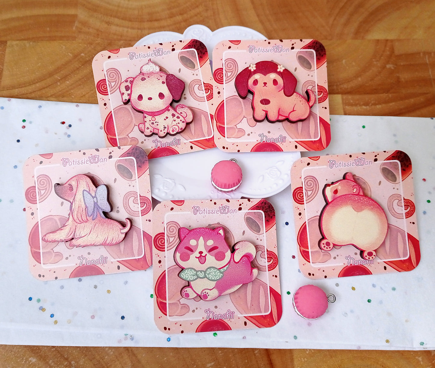 PatissieWan vol.2 • wooden pins