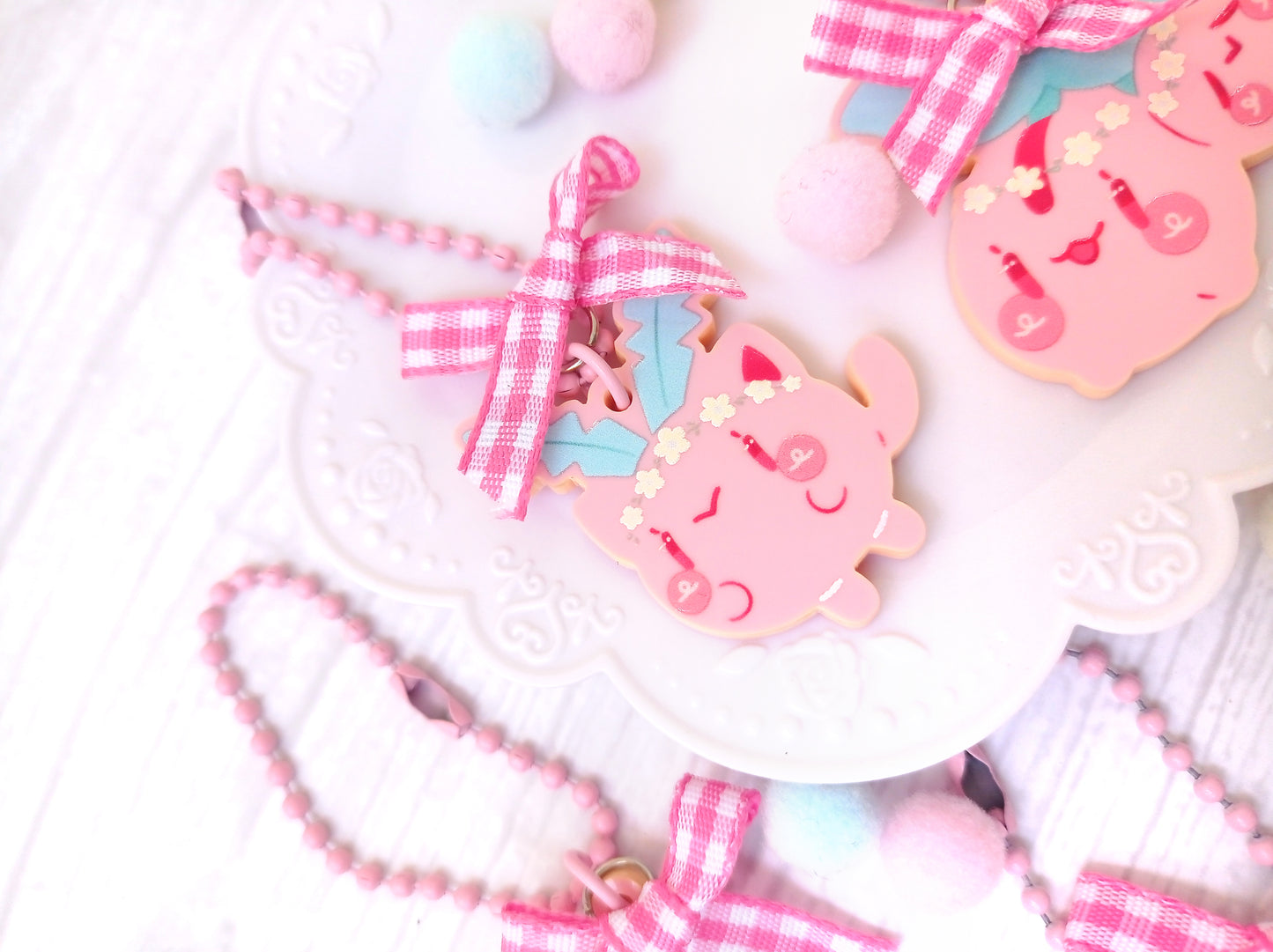 Pokéflory pink edition vol.2 • acrylic charms