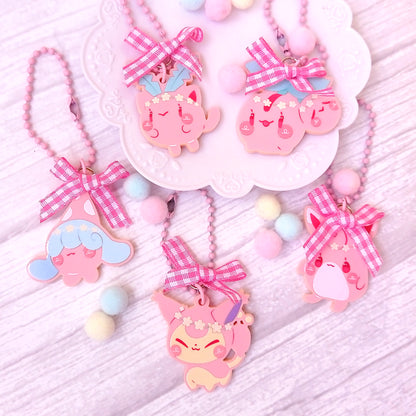 Pokéflory pink edition vol.2 • acrylic charms