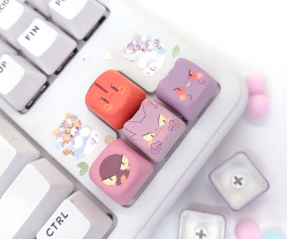 Cherubi • keycap fidget keychain