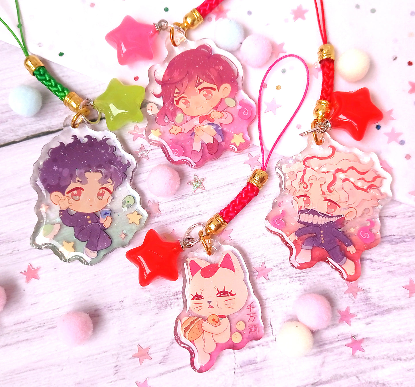 DanDaDan • acrylic charms
