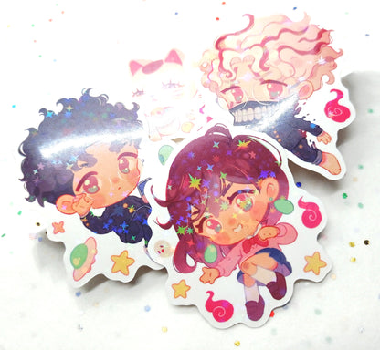 DanDaDan • holo stickers
