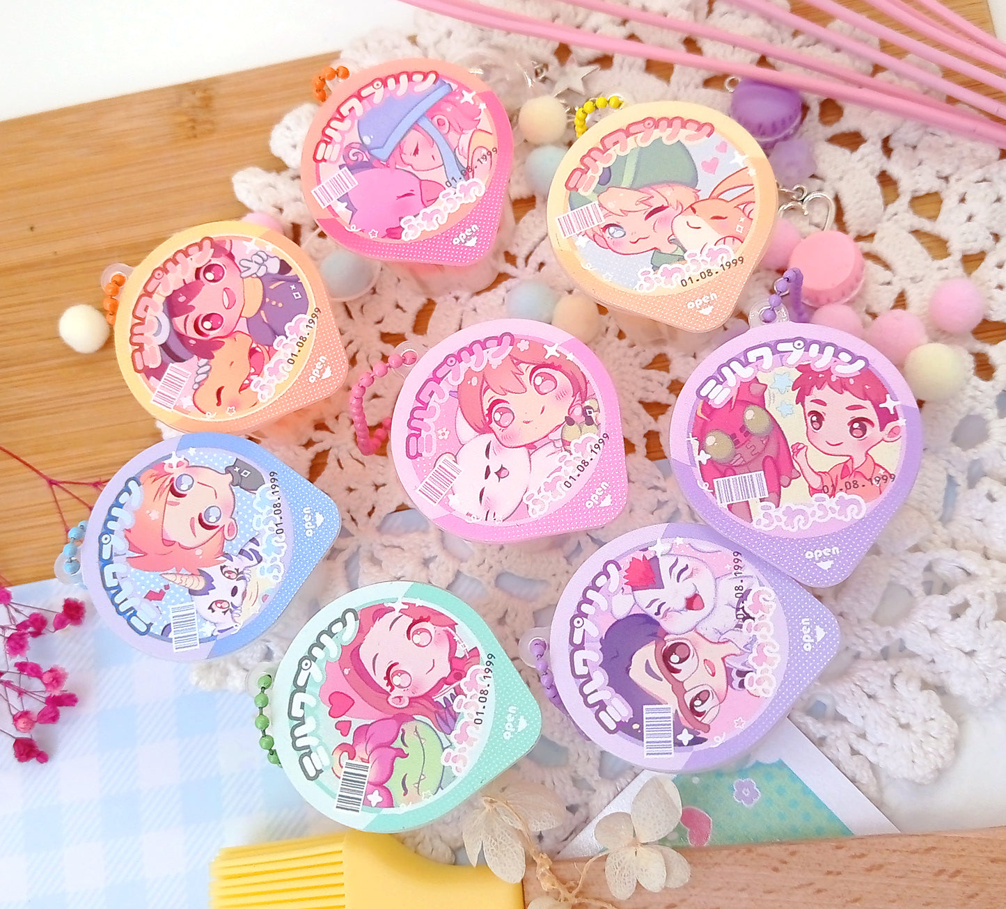 Preorder!! Digimon Adventure • fuwafuwa purin charm