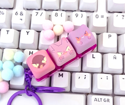 Preorder!! Gengartachi • keycap fidget keychain
