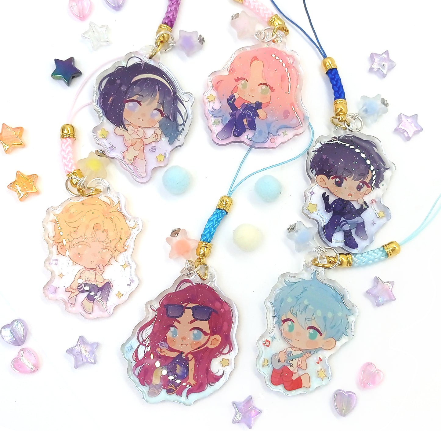 Alien Stage • acrylic charms