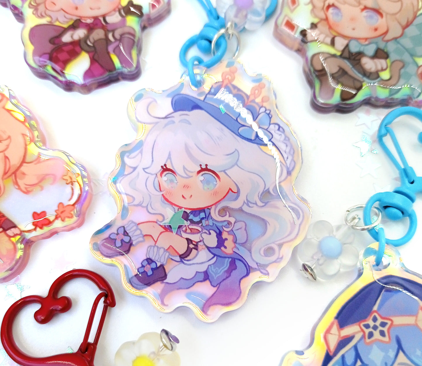 Genshin Impact trinkets • keychains