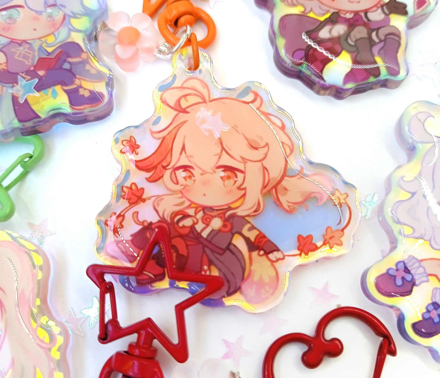 Genshin Impact trinkets • keychains
