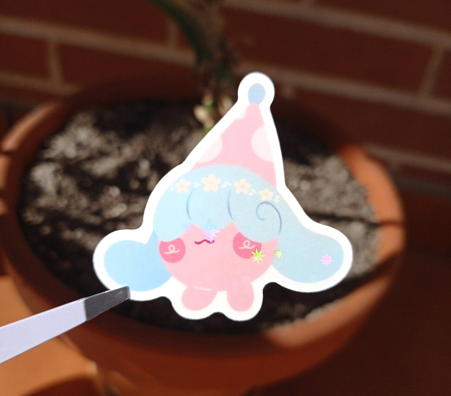 Pokéflory pink edition • holo stickers