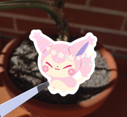 Pokéflory pink edition • holo stickers