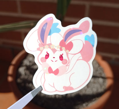 Pokéflory pink edition • holo stickers