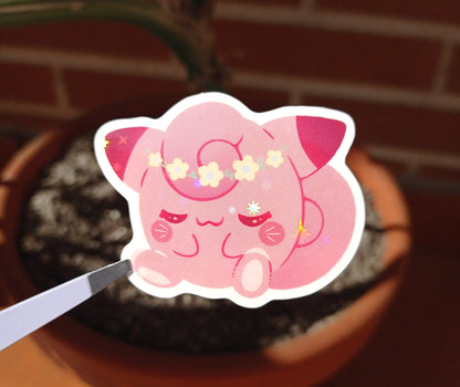 Pokéflory pink edition • holo stickers