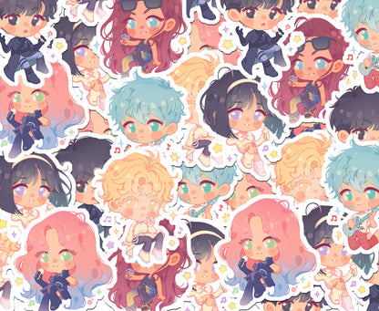 Alien Stage • holo stickers