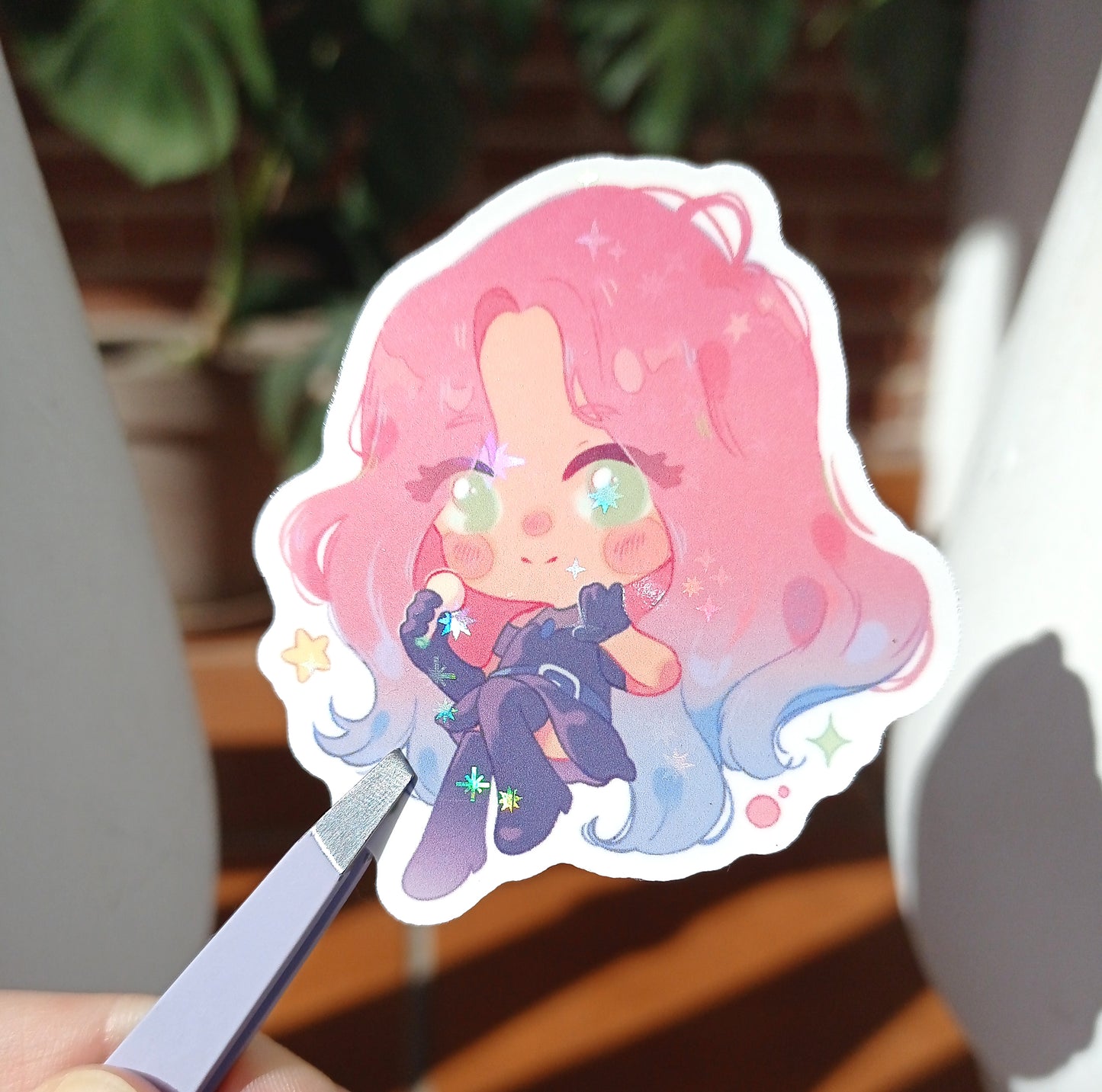 Alien Stage • holo stickers