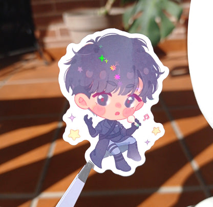 Alien Stage • holo stickers