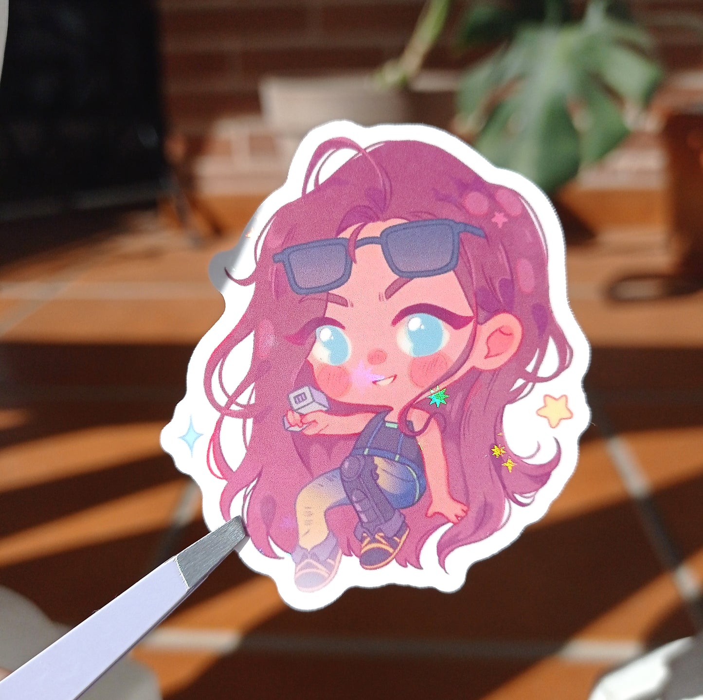 Alien Stage • holo stickers