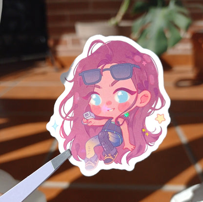 Alien Stage • holo stickers