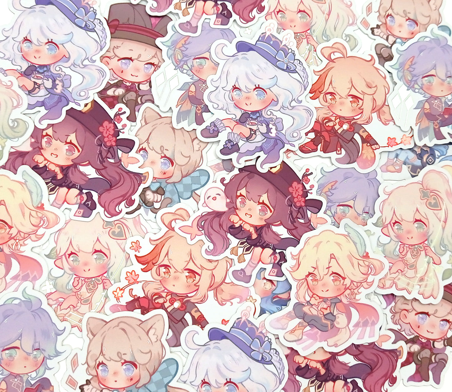 Genshin Impact • vinyl stickers