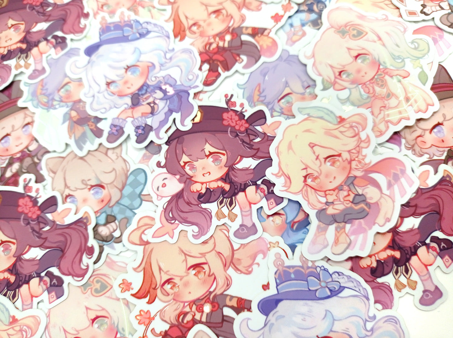 Genshin Impact • vinyl stickers