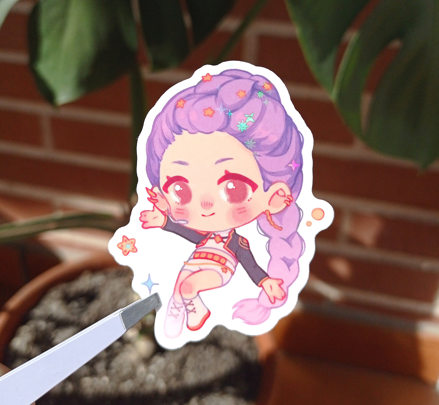 KPop Demon Hunters • holo stickers