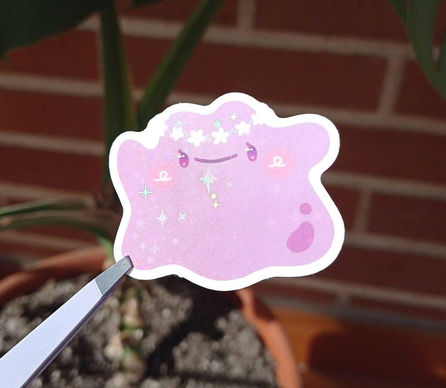 Pokéflory lilac edition • holo stickers