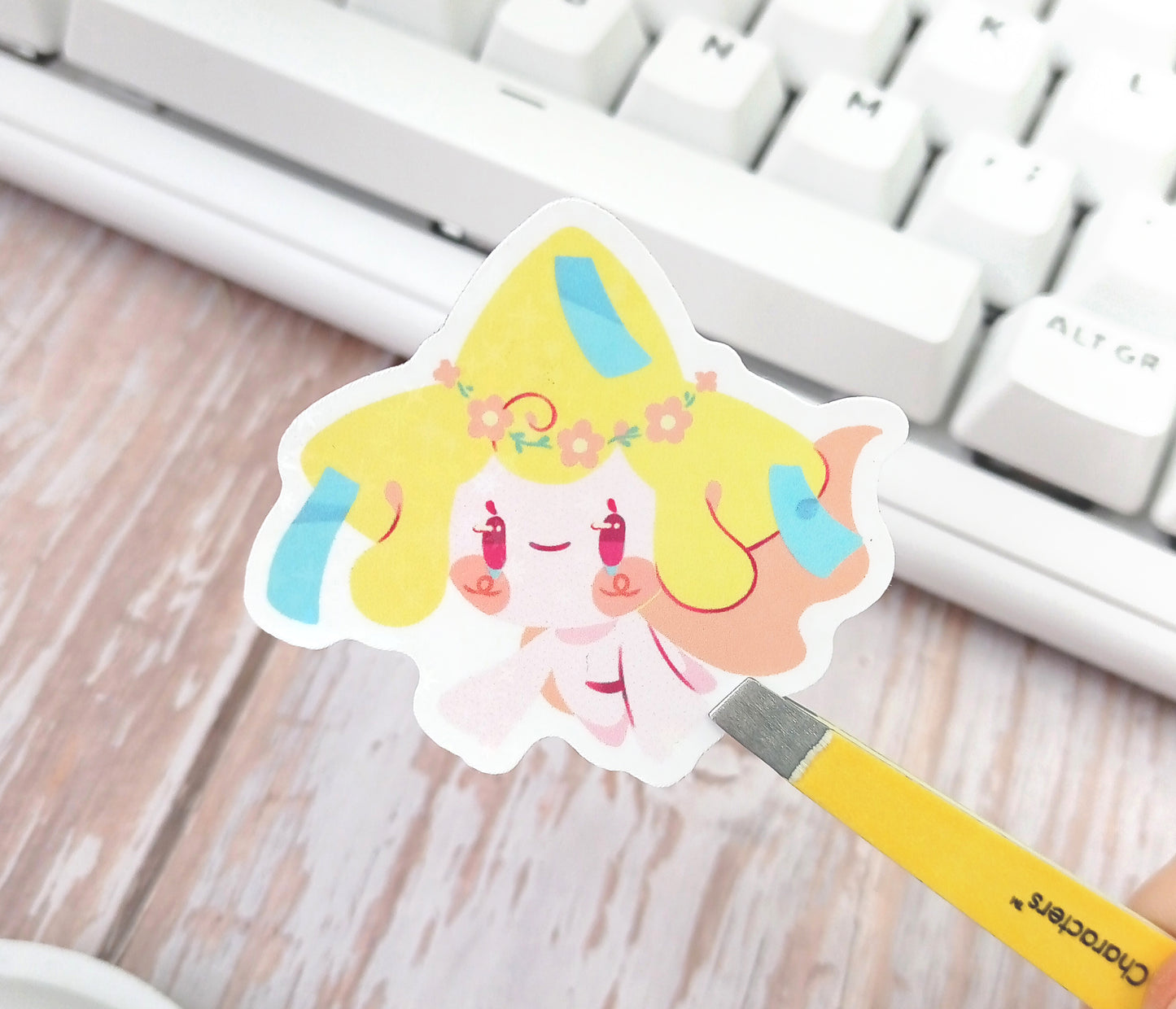Pokéflory yellow edition • holo stickers