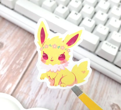 Pokéflory yellow edition • holo stickers
