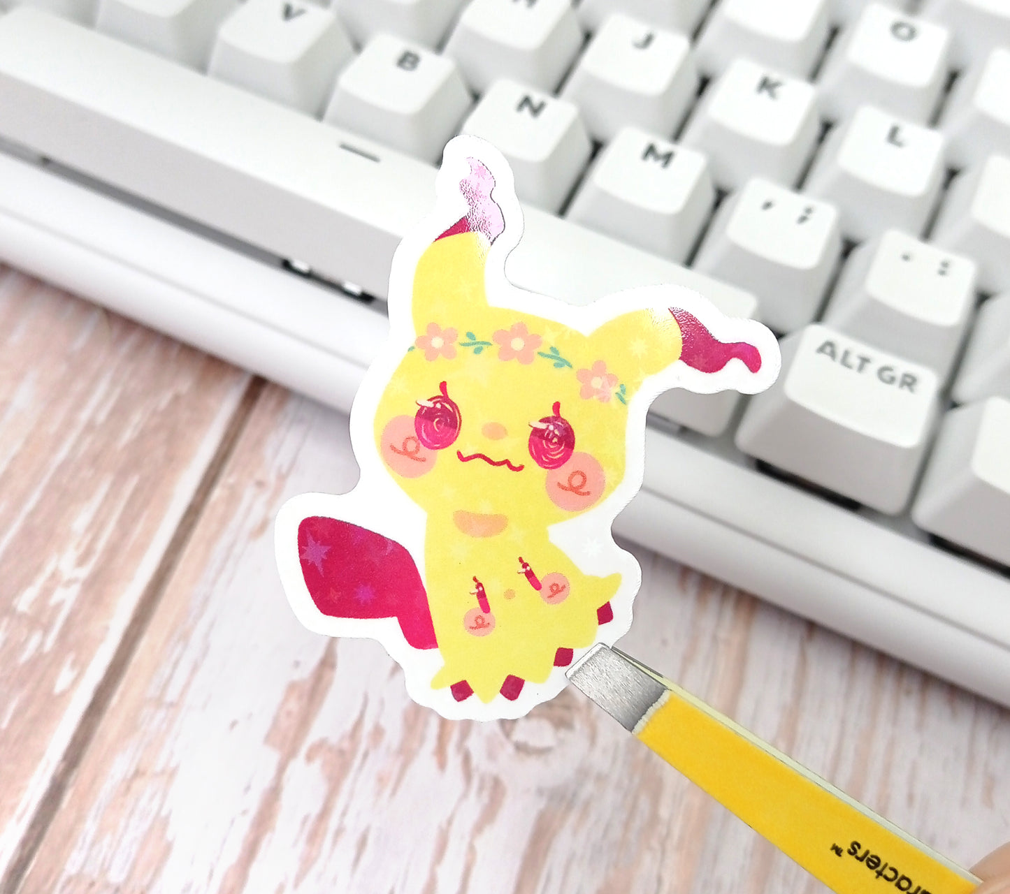 Pokéflory yellow edition • holo stickers