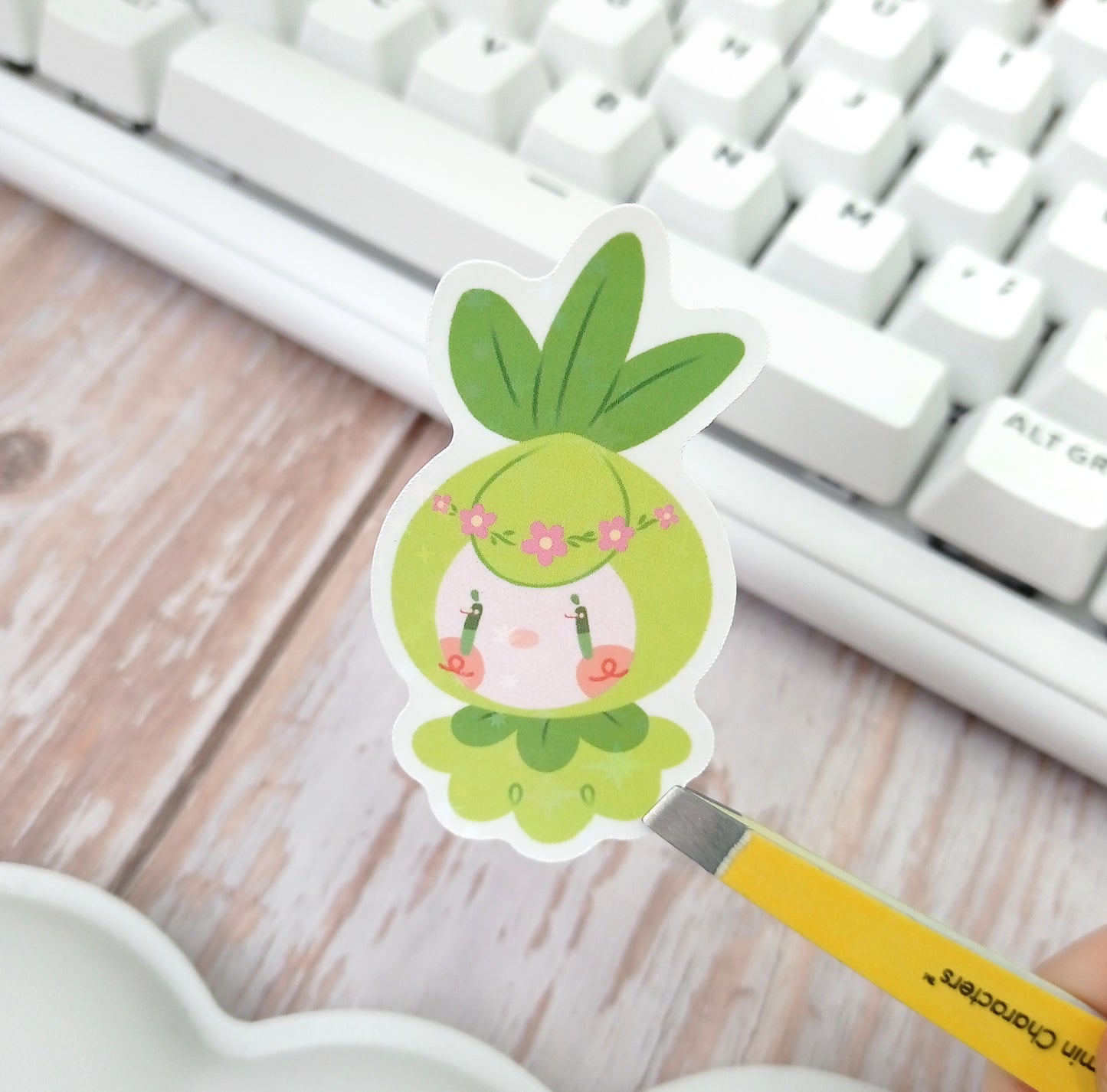 Pokéflory green edition • holo stickers