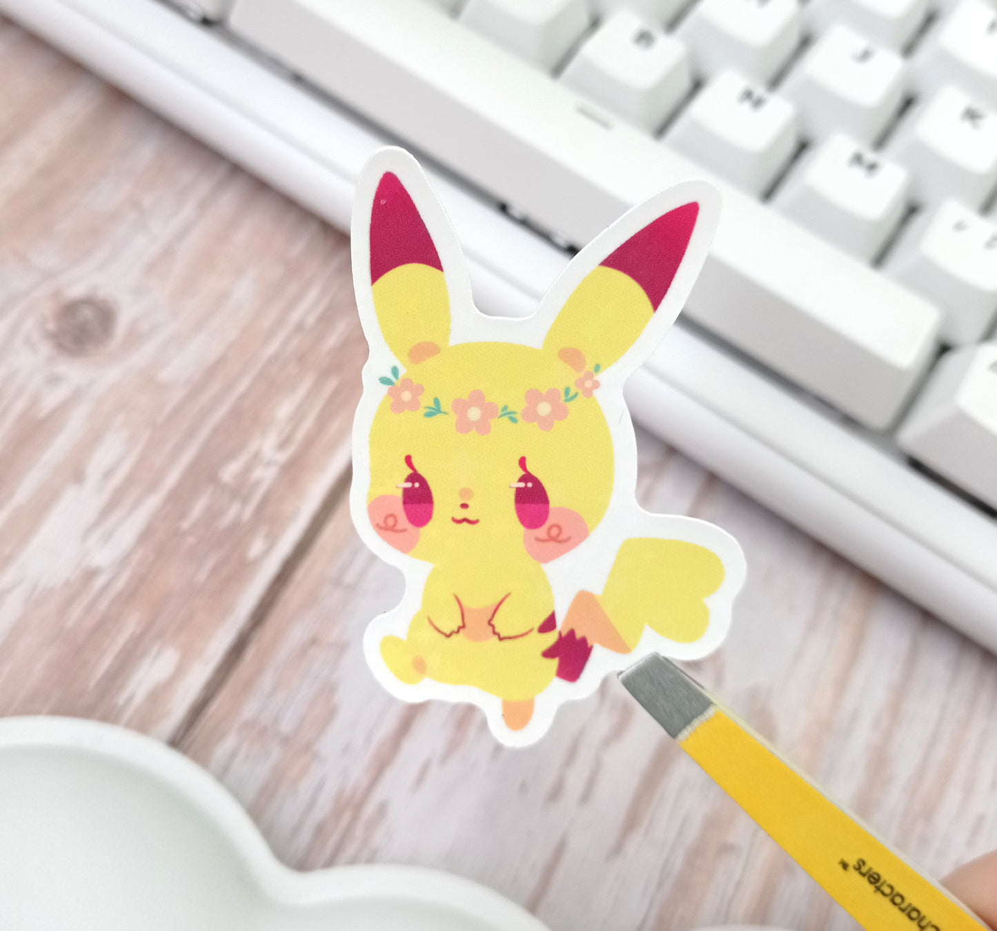 Pokéflory yellow edition • holo stickers