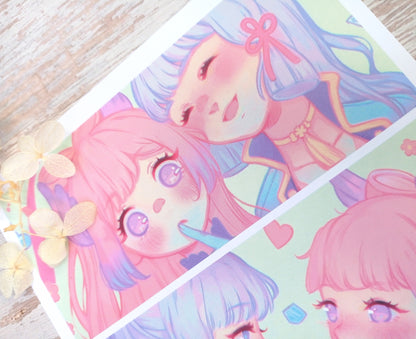 Love me tender • art print