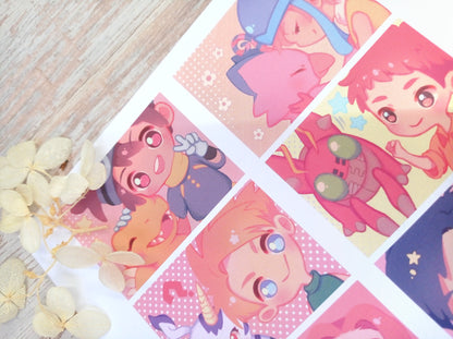 Digimon chosen children • art print