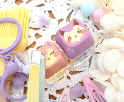Preorder!! Skitty & Delcatty • keycap fidget keychain