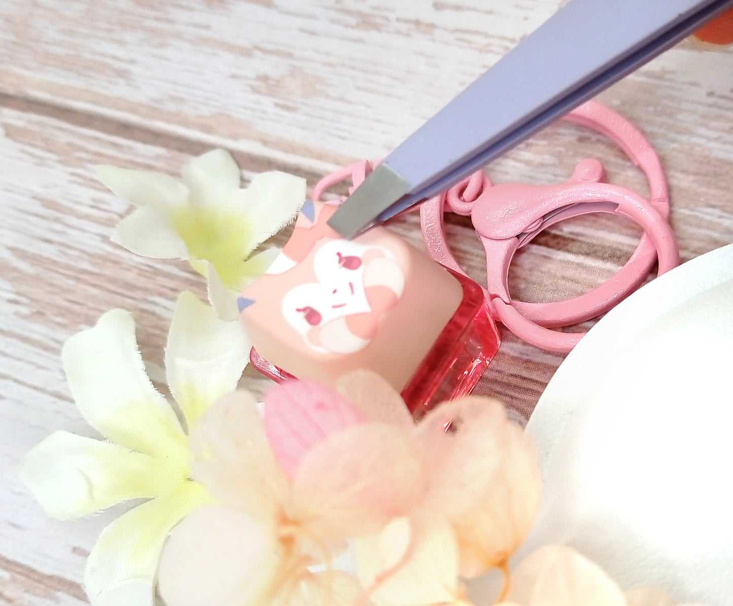 Sylveon • keycap fidget keychain