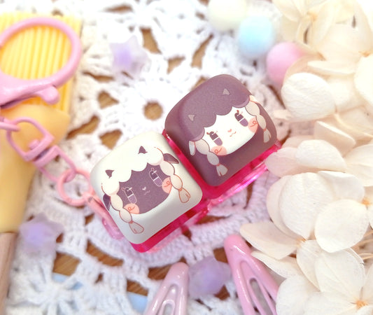 Preorder!! Wooloo • keycap fidget keychain