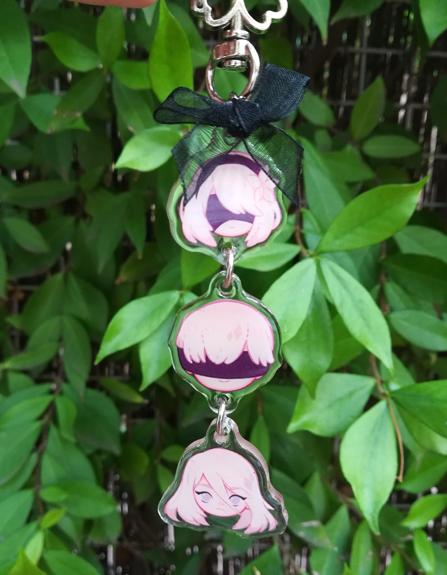 NieR:Automata heads • acrylic charm