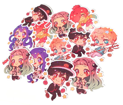 Toilet-bound Hanako-kun • holo stickers