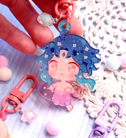 Genshin Impact ~pool party~ • acrylic charms